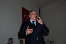 MHP GRUP BA�KAN VEK�L� OKTAY VURAL  FATSA'DA H�K�METE SESLEND�