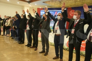 MHP Fatsa ile kongresi yapld.. Murat Kaak gven tazeledi