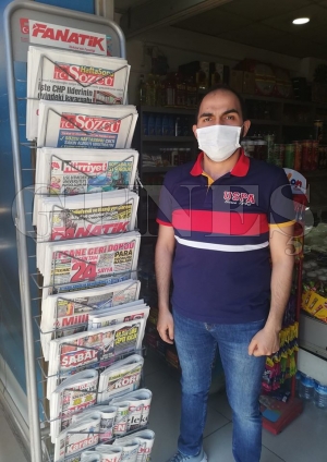 Korona gazete satlarnda drd