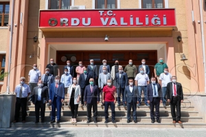 ORDEF Heyeti, Vali Sonel�i ziyaret etti