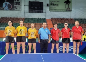 ORDU GENÇLİK VE SPOR İL MÜDÜRLÜĞÜ MASA TENİSİ TAKIMI 3. LİGE YÜKSELDİ