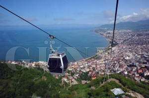 Teleferik hizmet vermeye balad