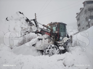 Ordu�nun y�kseklerinde kar kal�nl��� 2 metreye ula�t�