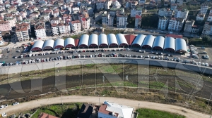 Karadenizin  en by... Fatsa Kapal Pazar yeri hizmete ald