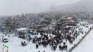 Keyfalan yaylas�nda renkli festival... Vatanda�lar 8. k�� festivali kapsam�nda unutulmaz bir hafta sonu ge�irdi
