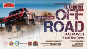 16. Karadeniz OFFroad kupas finali Orduda gerekletirilecek