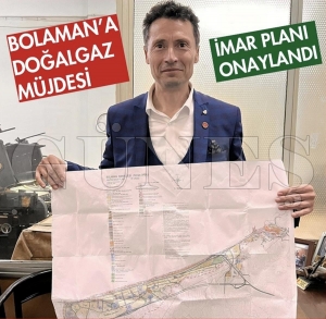 Bolamana doalgaz mjdesi! imar plan onayland
