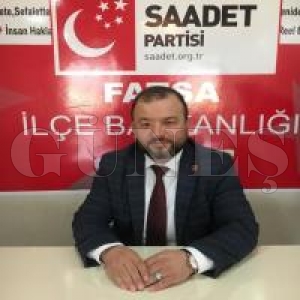 Saadet Partisi Fatsa ile bakan smail Koan 
