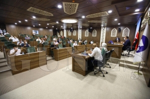 Yeni hizmet binasında ilk meclis toplantısı yapıldı
