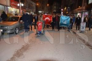 FATSA'DA TERÖRE TEPKİ YÜRÜYÜŞÜ