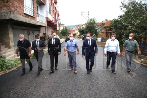 Örencik mahallesi konforlu asfaltına kavuştu Örencik mahallesi konforlu asfaltına kavuştu