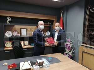 Sadir Durmaz MHP Fatsa le Bakanln ziyaret etti