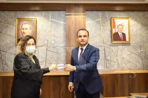 Başkan Kibar kan ve doku bağışında bulundu Başkan Kibar kan ve doku bağışında bulundu