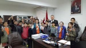 ÖĞRENCİLERDEN VERGİCİLERE ZİYARET ÖĞRENCİLERDEN VERGİCİLERE ZİYARET