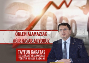 Karataş’tan önemli açıklama: Önlem alamazsak ağır hasar alıyoruz Karataş’tan önemli açıklama: Önlem alamazsak ağır hasar alıyoruz