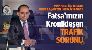 MHP Fatsa İlçe Başkanı Murat Kaçak “Sorunlar askıya alındı” MHP Fatsa İlçe Başkanı Murat Kaçak “Sorunlar askıya alındı”