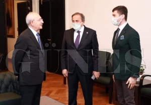Başkan Ulaş Tepe Kılıçdaroğlu'nu ziyaret etti Başkan Ulaş Tepe Kılıçdaroğlu'nu ziyaret etti