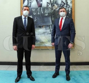 FATSO bakan Tayfun Karata, Milli Eitim Bakan Ziya Seluk'le grt