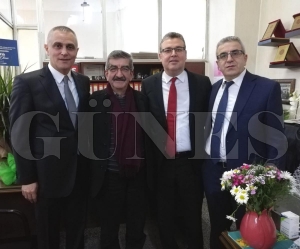 BAHADIR BAŞ’TAN GAZETEMİZE ZİYARET BAHADIR BAŞ’TAN GAZETEMİZE ZİYARET