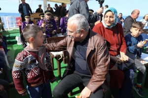 Ba�kan G�ler, may�s 7�sini vatanda�larla kutlad�