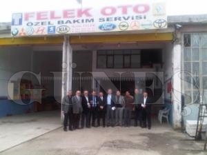 MHP MLLETVEKL ONUR  SARIHAN'A ESNAF  ZYARETLERNDE BYK LG