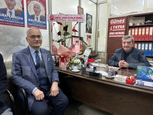 Fatsa eski Kaymakam, Emekli Dantay yesi Halil Ylmaz gazetemizi ziyaret etti