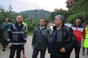 B�y�k�ehir Belediyesi, Fatsa belediyesi, Afad ve Oski ya�anan sel felaketi i�in el ele verdi