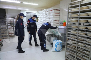 B�y�k�ehir zab�tas�ndan unlu mamul �retim i�letmelerine denetim