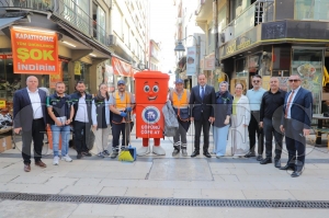 Fatsa belediyesinden Atkhan ile temizlik farkndal