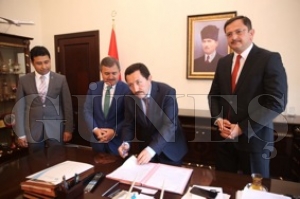 Yeni Organize Sanayi Blgesi iin istimlak almas fiilen balyor