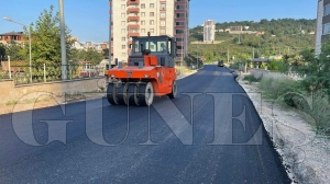 Fatsada 1 sokak ve 5 cadde scak asfalt ile buluuyor