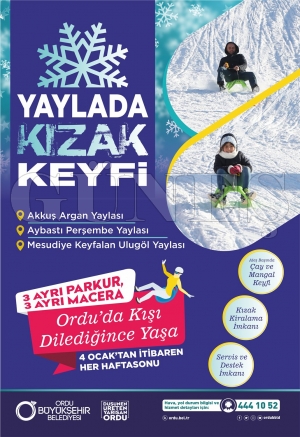 YAYLADA KIZAK KEYFݔ YAANACAK