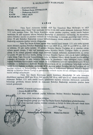 ASLANCAM'DE SEM PTAL OLDU