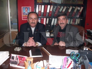 E BURNUNDA MUHTAR GAZETEMZ ZYARET ETT