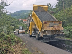 Fatsa�n�n yollar�na asfalt konforu