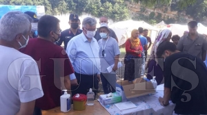 Mevsimlik iilere konaklama merkezinde a yaplyor