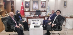 Kaymakamlar Başkan Geçtan’ı ziyaret etti Kaymakamlar Başkan Geçtan’ı ziyaret etti