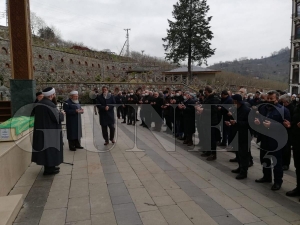Eşref Salman son yolculuğuna uğurlandı Eşref Salman son yolculuğuna uğurlandı
