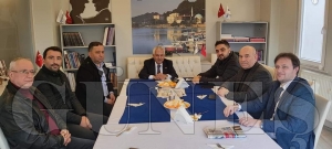 Gaziantep milletvekili İstanbul Fatsalılar derneğini ziyaret etti Gaziantep milletvekili İstanbul Fatsalılar derneğini ziyaret etti