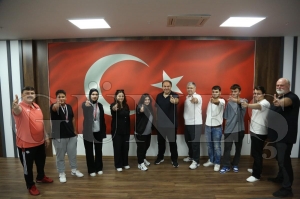 BAARILI ATICILAR ORDU GENLK VE SPOR L MDR MUSTAFA GENǒ ZYARET ETTݠ