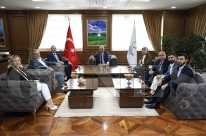 mer leri bakan Gleri ziyaret etti