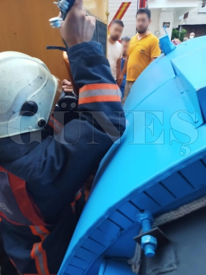 Ba skan ocuun yardmna Ordu itfaiyesi kotu