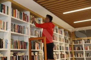 Bykehirden kitap  kurtlarna yeni ktphane
