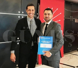 Onur Çam, adaylık başvurusunu yaptı Onur Çam, adaylık başvurusunu yaptı
