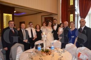Fatsa eski Kaymakam Kaya takn olu Gkhan tak, Serpil Terzi ile hayatn birletirdi.