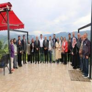 Vali Erol, ulusal basn temsilcileriyle bir araya geldi