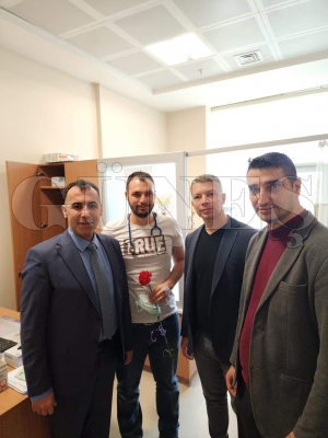 Başhekim Delier 14 Mart Tıp bayramını kutladı Başhekim Delier 14 Mart Tıp bayramını kutladı