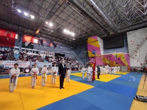 Bykehirin judo sporcular 1 altn, 6 gm ve 3 bronz madalya kazand