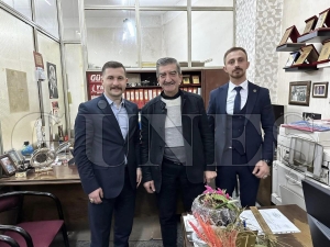 Ülkü Ocakları başkanları gazetemizi ziyaret etti Ülkü Ocakları başkanları gazetemizi ziyaret etti