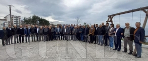 CHP Fatsa aday Karaolanolu muhtarlarla bulutu